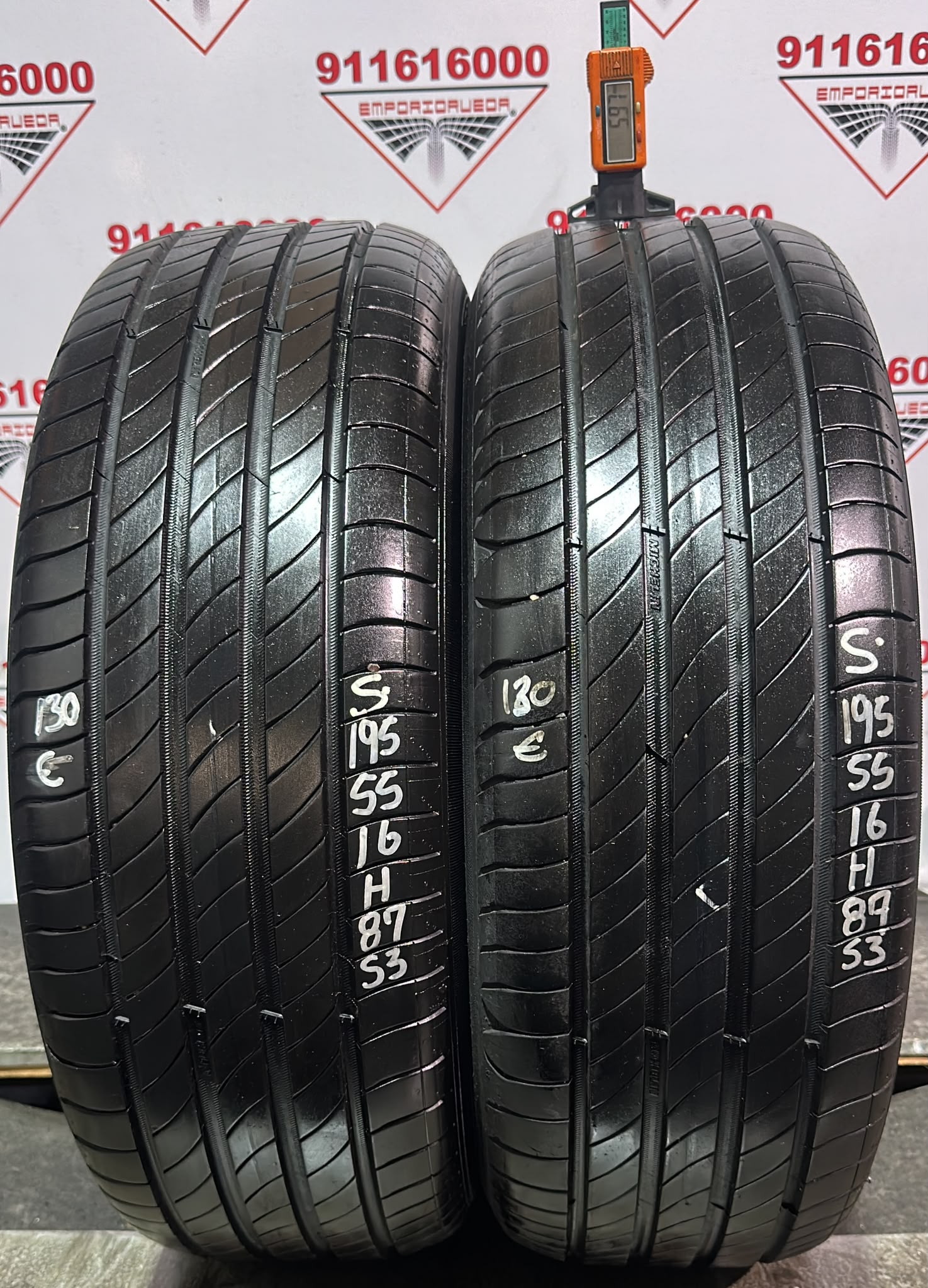 MICHELIN PRIMACY 4 S1 USADO  195/55 R16 87 H